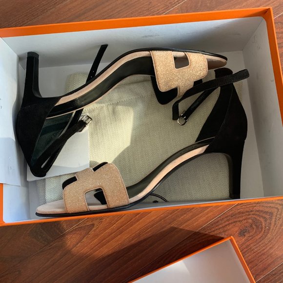 AUTH SZ 40 Hermes H Heel - Picture 4 of 5